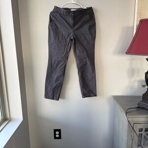 LOFT Charcoal Chinos